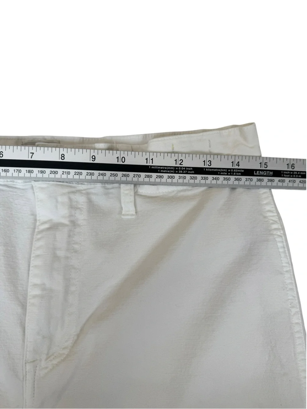 J.Crew Slim Wide Leg Cropped Jeans White High Rise Size 30 AL106